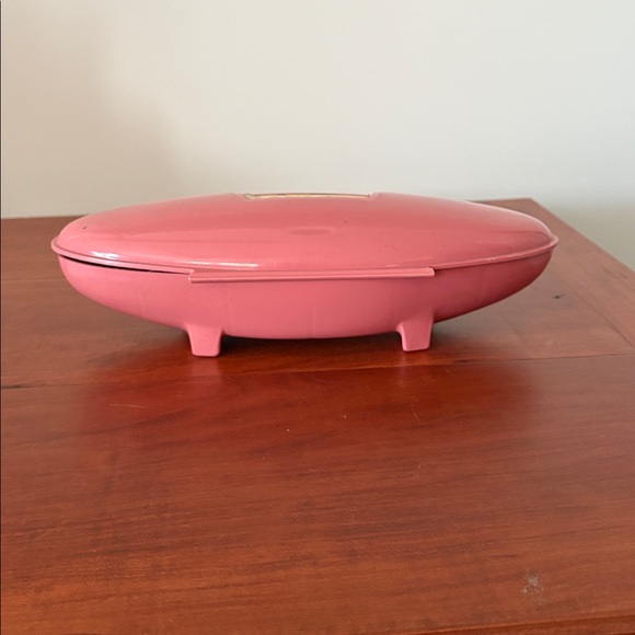 Vintage Singer Buttonholer Set Pink Case Mid Century Sewing Attachment - Picture 6 of 7